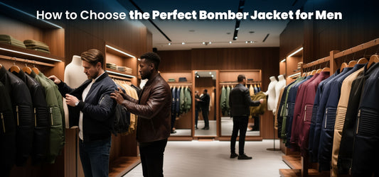 How to Choose the Perfect Bomber Jacket for Men