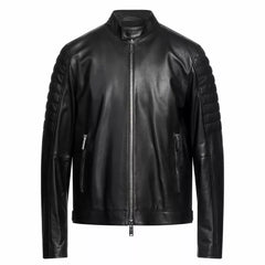 black cafe racer jacket