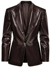 PFW 2026 Ahn Hyo Seop Leather Blazer