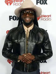 Shaboozey iHeartRadio Music Awards 2026 Leather Jacket