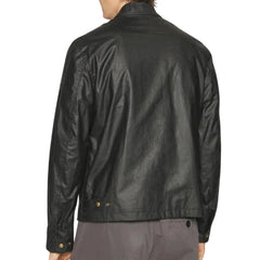 Mens Black Summer Cotton Jacket