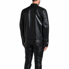 black cafe racer jacket