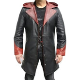 Devil May Cry 5 Dante Hooded Leather Coat