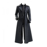 Classic Resident Evil 5 Albert Wesker Game Leather Cosplay Costume Long Coat