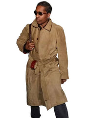 A$AP Rocky New York City 2026 Brown Coat