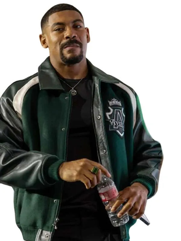 Aaron Pierre Lanterns Comic Con 2026 Varsity Jacket