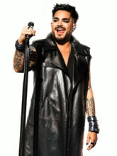 Adam Lambert Roundhouse 2026 Leather Vest