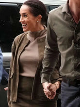 Meghan Australia Visit 2026 Markle Suede Jacket