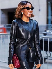 The Today Show 2026 Ayo Edebiri Leather Jacket