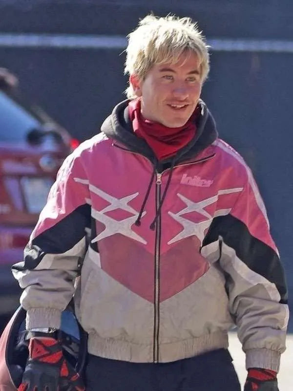 Crime 101 Barry Keoghan Bomber Jacket