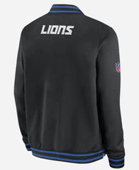 NFL Detroit Lions Ben Johnson Nike Bomber Jacket