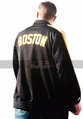 Ben Affleck The Town Boston Varsity Bomber Black Jacket