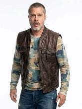 Heart of the Beast 2026 Brad Pitt Brown Vest