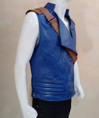 Star Wars Jedi Survivor Blue Vest Jacket