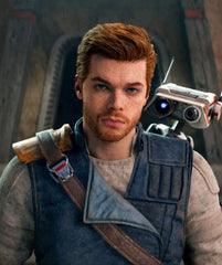 Star Wars Jedi Survivor Blue Vest Jacket