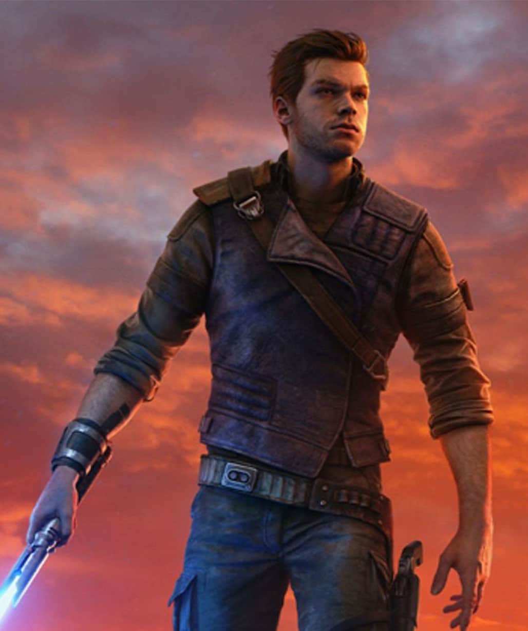 Star Wars Jedi Survivor Blue Vest Jacket