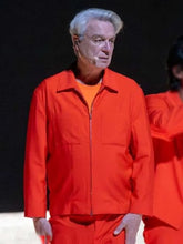 Coachella 2026 David-Byrne Orange Jacket