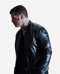Cody Rhodes Arrow Studded Leather Jacket