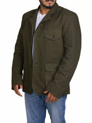 James Bond Skyfall Barbour Cotton Blazer Jacket