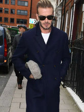 David Beckham LFW Coat