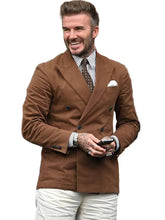 David Beckham Wimbledon Brown Blazer