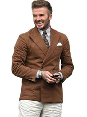 David Beckham Wimbledon Brown Blazer