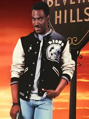 Eddie Murphy Detroit Lions Varsity Jacket
