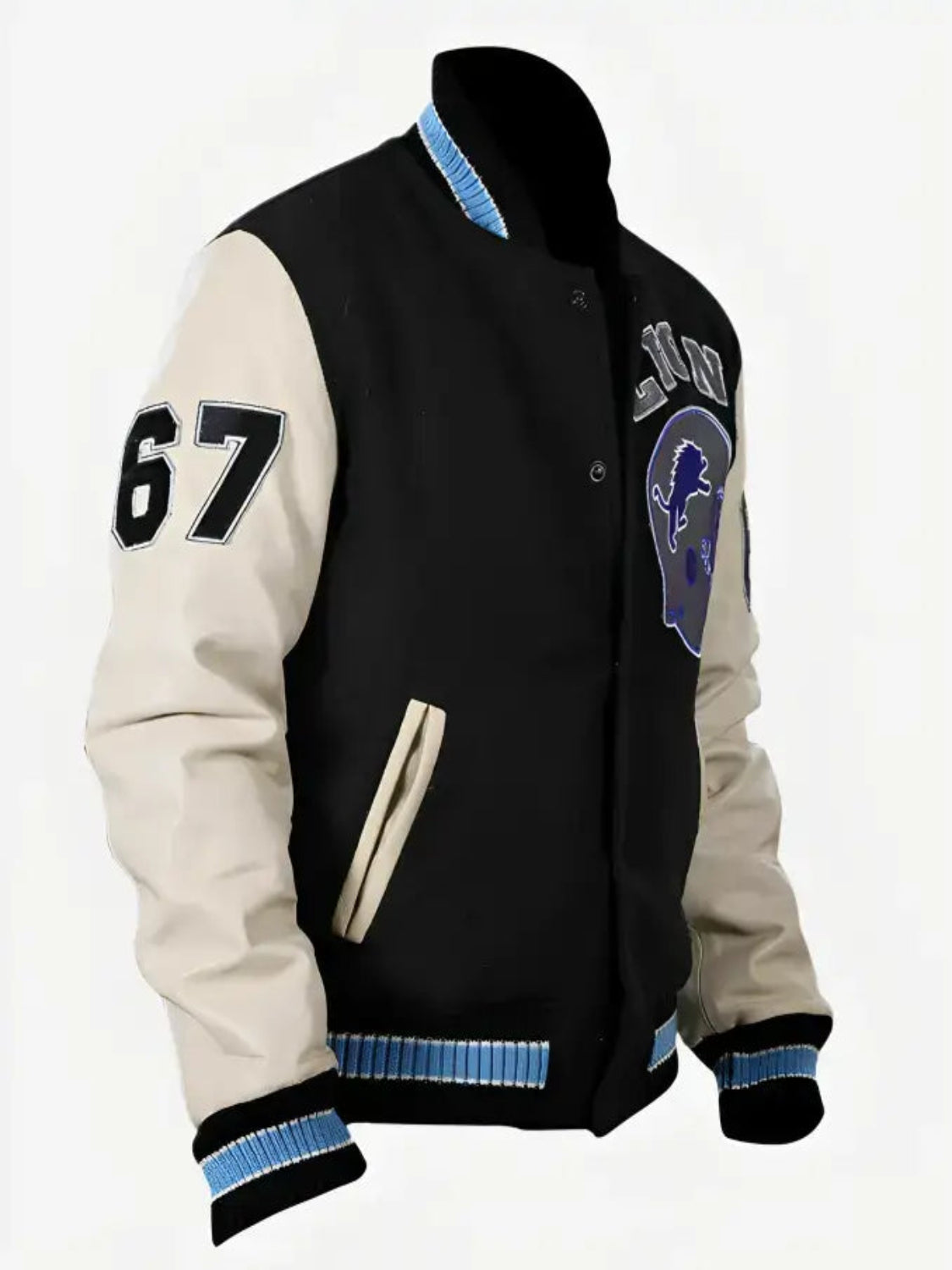 Eddie Murphy Detroit Lions Varsity Jacket