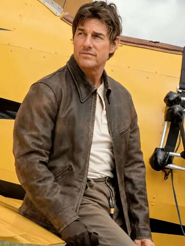 Tom Cruise Digger 2026 Leather Jacket