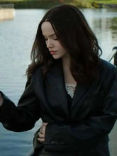 Dove Cameron 56 Days 2026 Leather Blazer