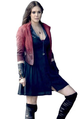 Elizabeth Olsen The Avengers Age of Ultron Scarlet Witch Jacket