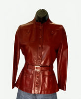 Emily in Paris S04 Lily Collins Maroon Jacket