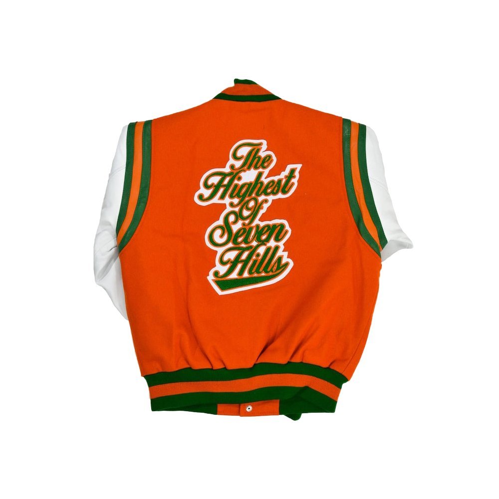 Florida A&M State University Orange Varsity Jacket