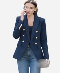 Fool Me Once S01 Michelle Keegan Blue Blazer