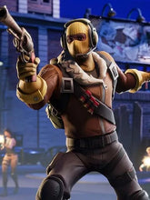 Fortnite Video Game Raptor Brown Leather Jacket