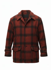 Monster The Ed Gein Story Charlie Hunnam Wool Coat