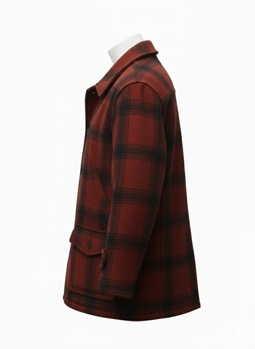 Monster The Ed Gein Story Charlie Hunnam Wool Coat