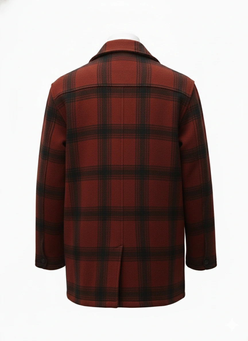 Monster The Ed Gein Story Charlie Hunnam Wool Coat