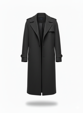 Play Dirty 2025 LaKeith Stanfield Black Trench Coat