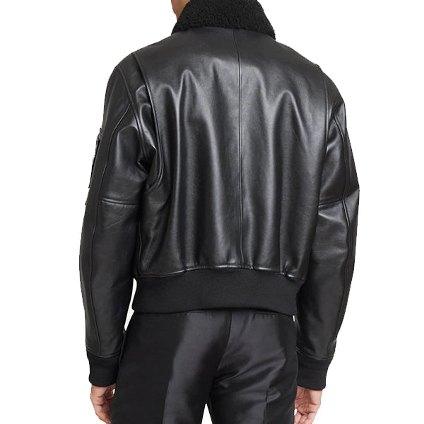 Mens BLack RAF Flying Jacket