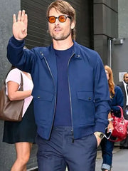 Glen Powell NYC 2026 Bomber Jacket