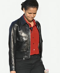 Lift 2024 Abby Black Leather Jacket