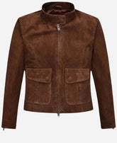 Mission Impossible Hayley Atwell Suede Leather Jacket