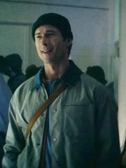 Glen Powell How to Make a Killing 2026 Grey Jacket