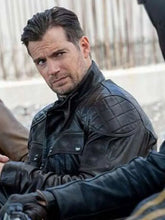 In The Grey 2026 Henry Cavill Leather Jacket