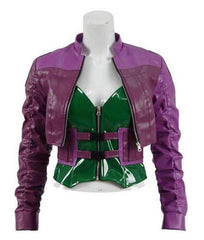 Injustice 2 Harley Quinn Purple Jacket