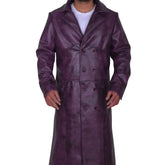 Injustice 2 Purple Leather Coat