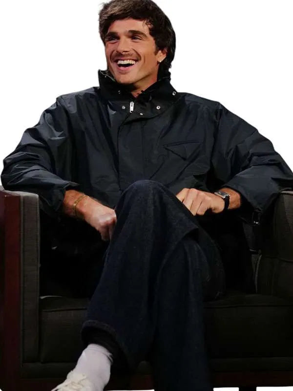 Jacob Elordi Jimmy Kimmel Live! 2026 Black Jacket