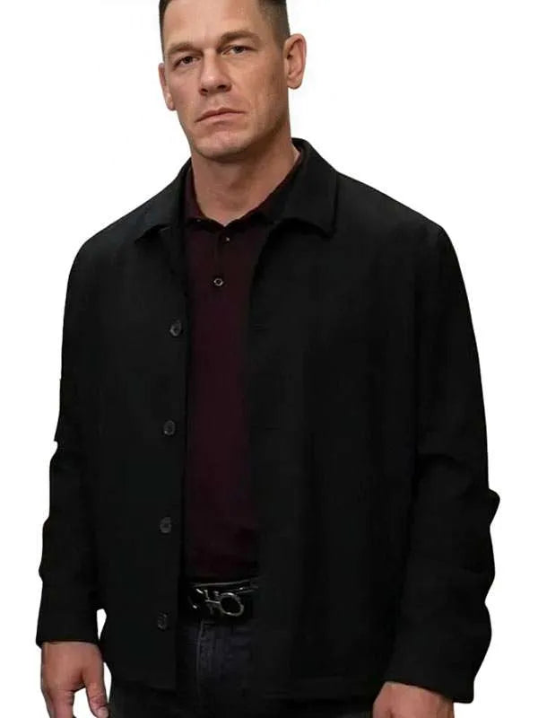 John Cena Little Brother 2026 Black Jacket