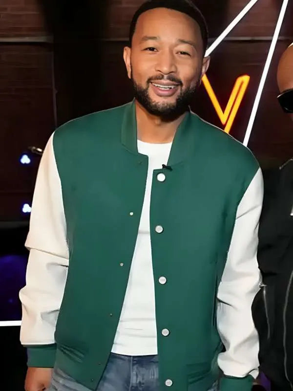 John Legend The Voice 2026 Varsity Jacket
